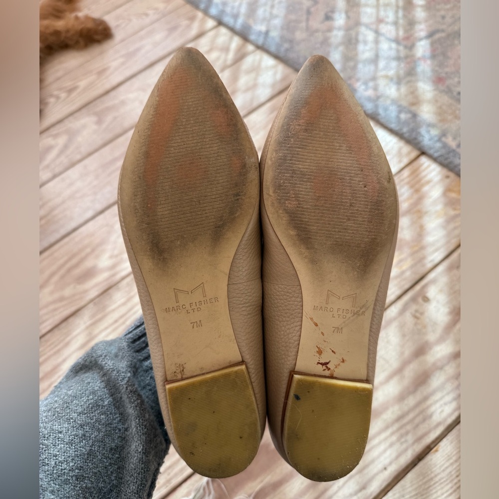 Marc Fisher Zurri Pointy Toe Loafer Size 7 - image 5